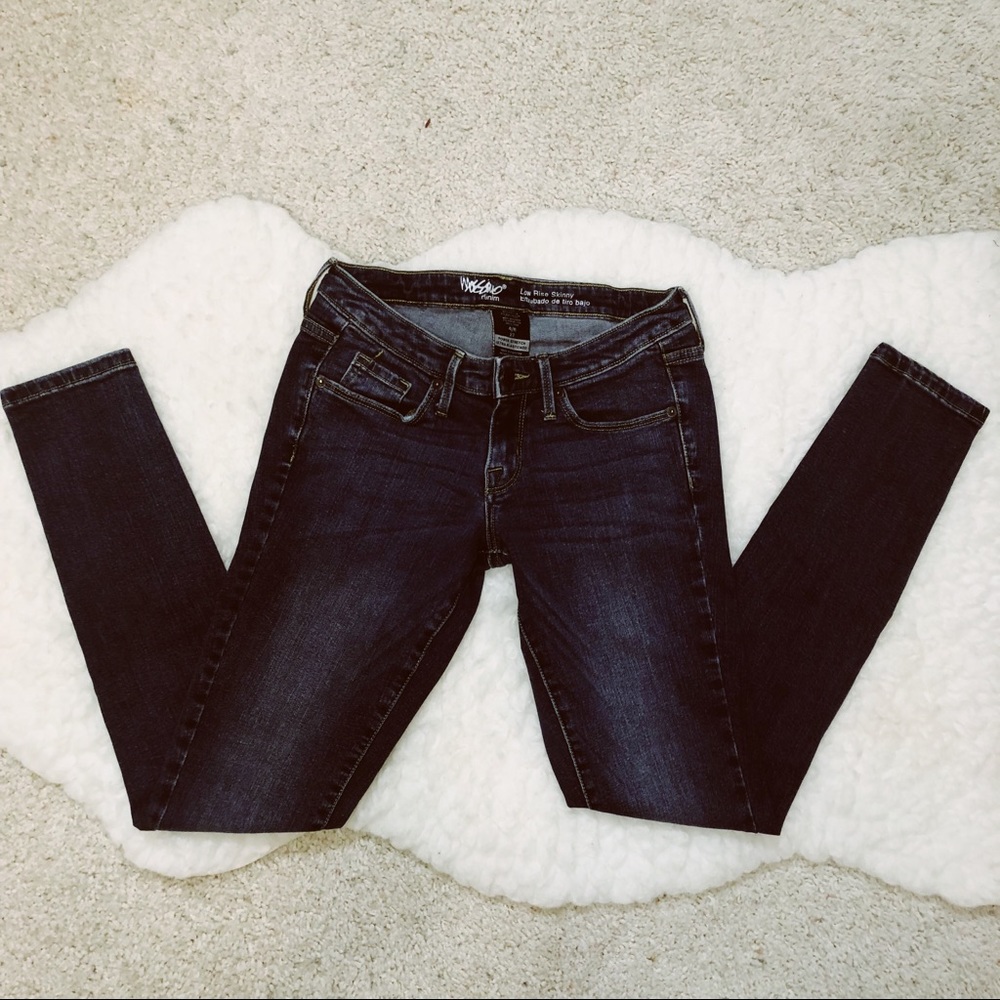 MOSSIMO Dark Denim Skinny Jeans